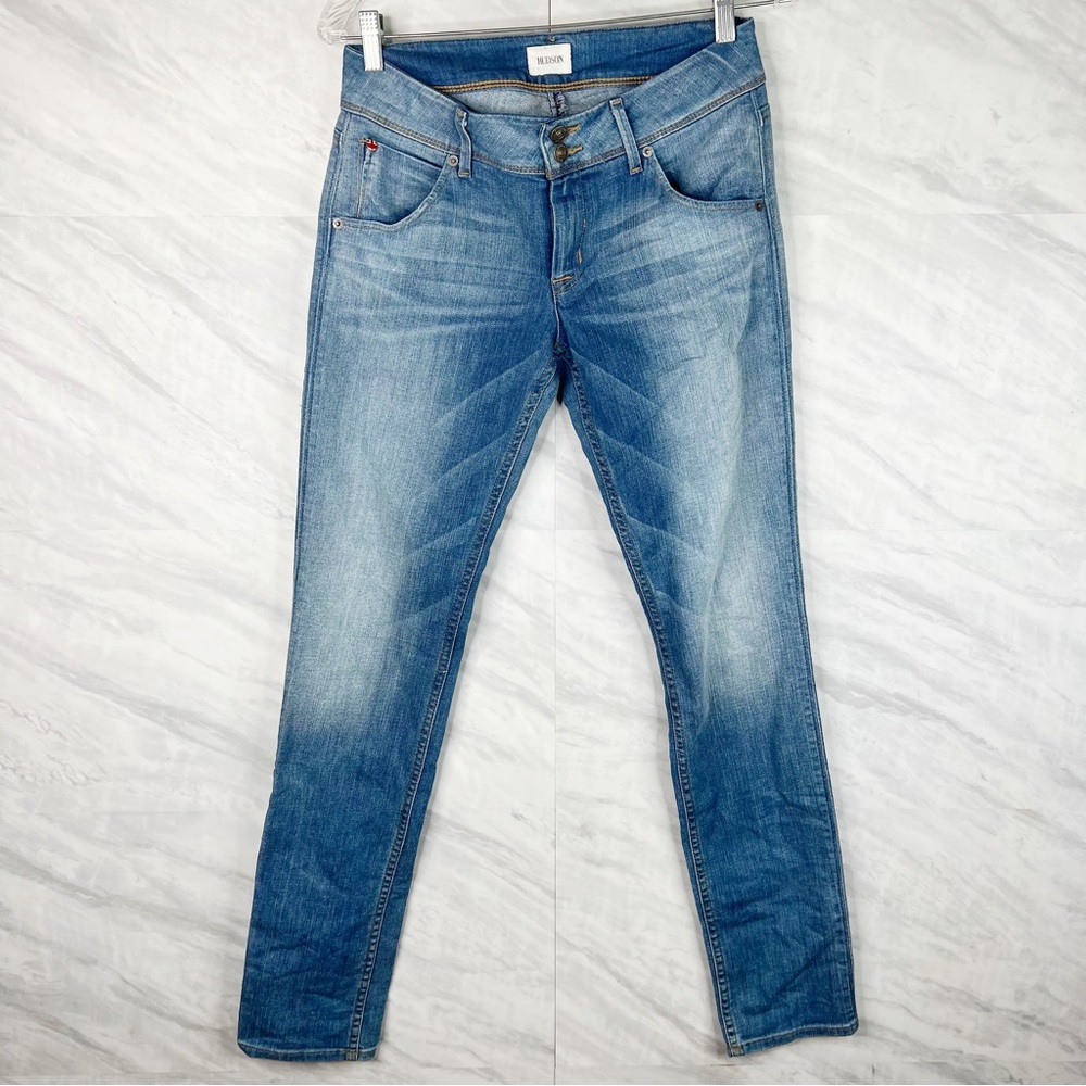 Hudson Low Rise Skinny Jeans 28